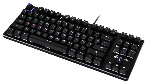 Клавиатура Оклик 967G Dark Force механическая черный USB Multimedia for gamer LED фото 4