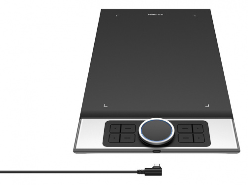 Графический планшет XPPen Deco Pro M Bluetooth/USB серебристый/черный фото 2