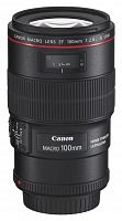 Объектив Canon EF IS USM (4514C005) 100мм f/2.8L Macro черный