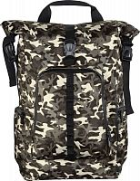 Рюкзак для ноутбука 15.6" Hama Roll-Top камуфляж/коричневый нейлон (00101819)