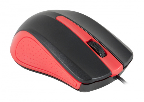 Мышь Acer OMW012 черный/красный оптическая (1200dpi) USB (3but) фото 3