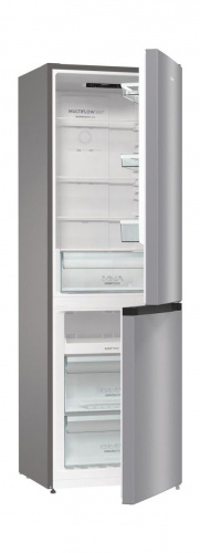 Холодильник Gorenje NRK6191PS4 серебристый металлик (двухкамерный) фото 2