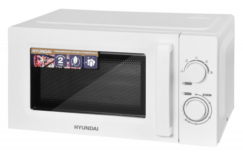 Микроволновая Печь Hyundai HYM-M2005 20л. 700Вт белый фото 3