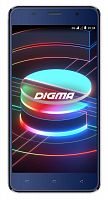 Смартфон Digma X1 3G Linx 16Gb 1Gb темно-синий моноблок 3G 2Sim 5" 720x1280 Android 8.1 8Mpix 802.11 b/g/n GPS GSM900/1800 GSM1900 TouchSc MP3 FM microSDHC max64Gb