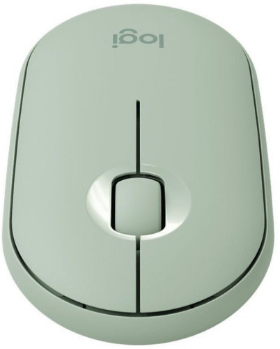 Мышь Logitech Pebble M350 зеленый оптическая (1000dpi) silent беспроводная BT/Radio USB для ноутбука (2but) фото 10