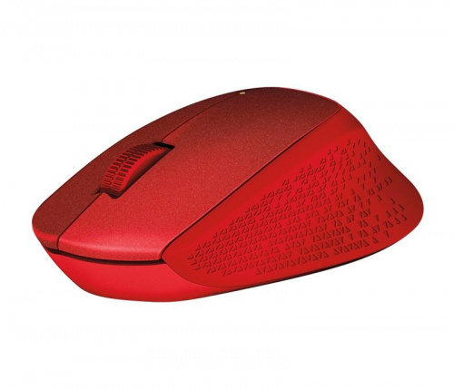 Мышь Logitech M330 красный оптическая (1000dpi) silent беспроводная USB (2but) фото 3