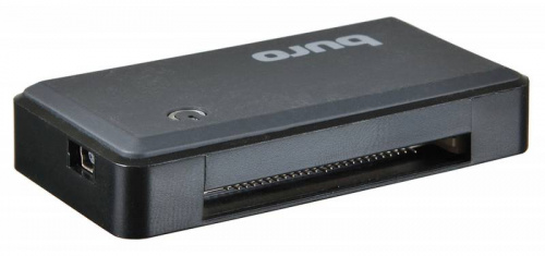 Устройство чтения карт памяти USB2.0 Buro BU-CR-151 черный фото 6