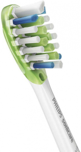 Насадка для зубных щеток Philips Sonicare HX9073/07 (упак.:3шт) 2 Series/3 Series/DiamondClean/EasyClean/FlexCare/HealthyWhite фото 5