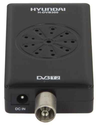 Ресивер DVB-T2 Hyundai H-DVB300 черный фото 4