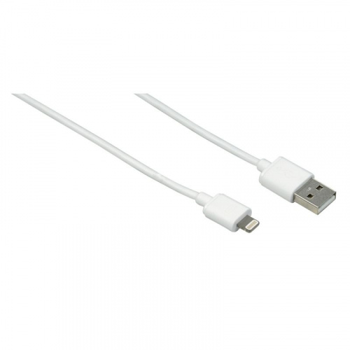 Кабель Hama H-173863 00173863 USB (m)-Lightning (m) 1м белый фото 2