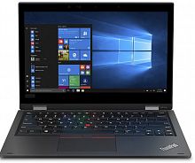 Ноутбук Lenovo ThinkPad L390 Yoga Core i7 8565U/8Gb/SSD512Gb/Intel UHD Graphics 620/13.3"/WVA/Touch/FHD (1920x1080)/Windows 10 Professional/black/WiFi/BT/Cam