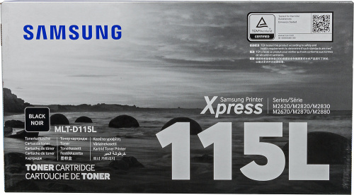 Картридж лазерный Samsung MLT-D115L SU822A черный (3000стр.) для Samsung M2620/2670/2820/2870/2880 фото 2