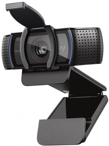 Камера Web Logitech HD Pro Webcam C920S черный 3Mpix (1920x1080) USB2.0 с микрофоном для ноутбука фото 3
