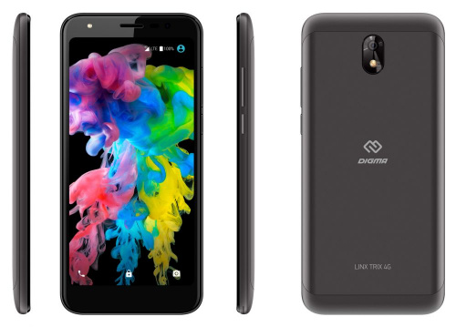 Смартфон Digma Trix 4G Linx 16Gb 2Gb темно-коричневый моноблок 3G 4G 2Sim 5.5" 720x1440 Android 8.1 8Mpix WiFi GPS GSM900/1800 GSM1900 TouchSc MP3 FM microSD max64Gb фото 5