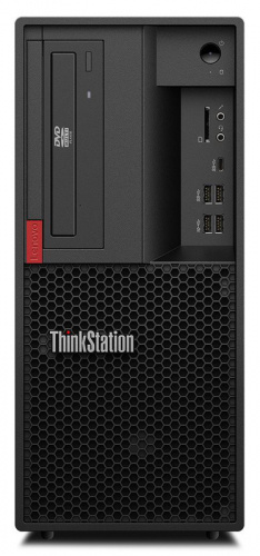 ПК Lenovo ThinkStation P330 MT i7 8700 (3.2)/16Gb/SSD256Gb/P2000 5Gb/DVDRW/Windows 10 Professional 64/GbitEth/250W/клавиатура/мышь/черный фото 2