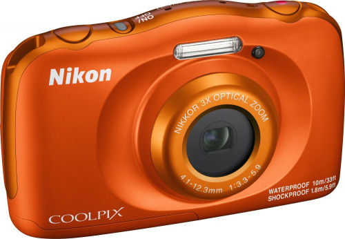 Фотоаппарат Nikon CoolPix W150 оранжевый 13.2Mpix Zoom3x 2.7" 1080p 21Mb SDXC CMOS 1x3.1 5minF HDMI/KPr/DPr/WPr/FPr/WiFi/EN-EL19 фото 7