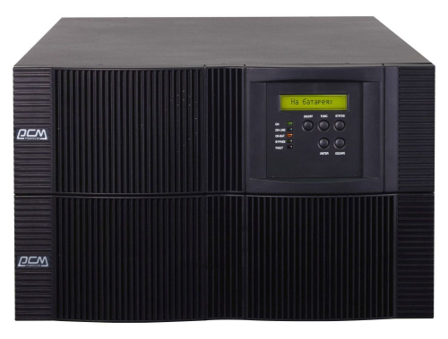 Источник бесперебойного питания Powercom Vanguard RM VRT-6000 w/o Bat 5400Вт 6000ВА черный фото 4