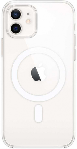 Чехол (клип-кейс) Apple для Apple iPhone 12/12 Pro Clear Case with MagSafe прозрачный (MHLM3ZE/A) фото 8