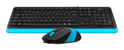 Клавиатура + мышь A4Tech Fstyler F1010 клав:черный/синий мышь:черный/синий USB Multimedia (F1010 BLUE) фото 2