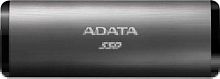 Накопитель SSD A-Data USB-C 512Gb ASE760-512GU32G2-CTI SE760 1.8" серый