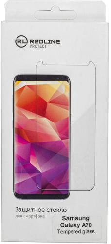 Защитное стекло для экрана Redline для Samsung Galaxy A70 1шт. (УТ000017549)