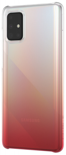 Чехол (клип-кейс) Samsung для Samsung Galaxy A71 WITS Gradation Hard Case красный (GP-FPA715WSBRR) фото 3