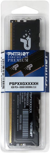 Память DDR4 16GB 3200MHz Patriot PSP416G320081H1 Signature Premium RTL PC4-25600 CL22 DIMM 288-pin 1.2В single rank с радиатором Ret фото 2