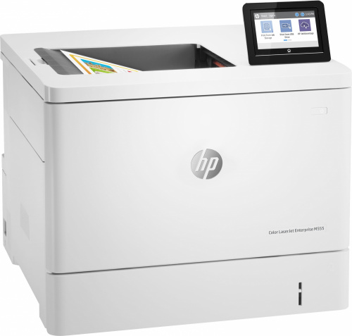 Принтер лазерный HP Color LaserJet Enterprise M555dn (7ZU78A) A4 Duplex белый фото 4