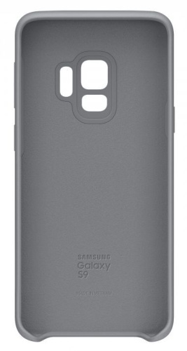 Чехол (клип-кейс) Samsung для Samsung Galaxy S9 Silicone Cover серый (EF-PG960TJEGRU) фото 3