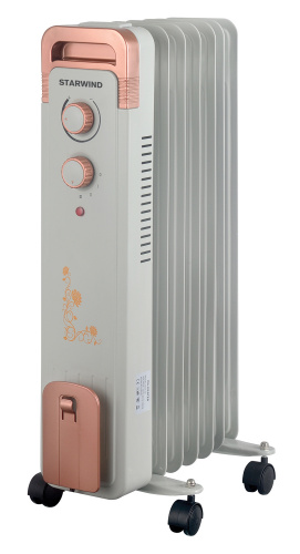 Радиатор масляный Starwind SHV6710 1500Вт серый