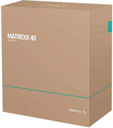 Корпус Deepcool MATREXX 40 черный без БП mATX 1x120mm 1xUSB2.0 1xUSB3.0 audio bott PSU фото 15