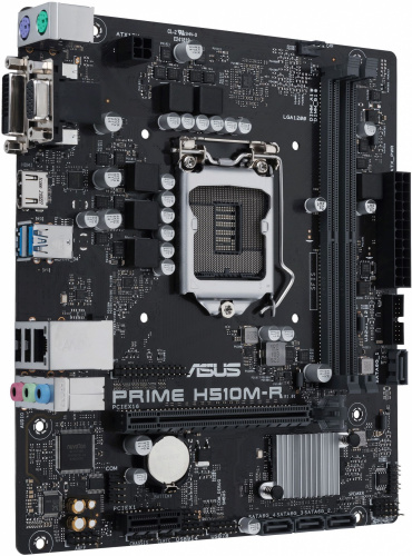 Материнская плата Asus PRIME H510M-R-SI Soc-1200 Intel H510 2xDDR4 mATX AC`97 8ch(7.1) GbLAN+VGA+DVI+HDMI White Box фото 5