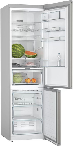 Холодильник Bosch KGN39AI32R нержавеющая сталь (двухкамерный) фото 2
