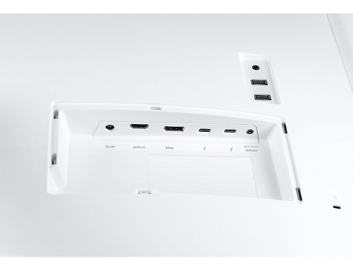 Монитор Samsung 34" C34J791WTI серебристый VA LED 4ms 21:9 HDMI M/M полуматовая HAS 3000:1 300cd 178гр/178гр 3440x1440 DisplayPort USB 7.7кг фото 11