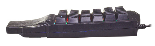 Игровой блок Оклик 701G IRON FIST черный USB for gamer LED (подставка для запястий) (1196590) фото 8