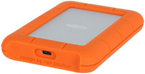 Жесткий диск Lacie Original USB-C 1Tb STFR1000800 Rugged Mini 2.5" оранжевый фото 3