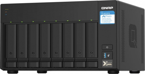Сетевое хранилище NAS Qnap TS-832PX-4G 8-bay настольный Cortex-A57 AL-324 фото 3