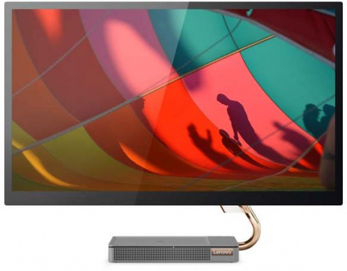 Моноблок Lenovo IdeaCentre A540-27ICB 27" QHD i7 9700T (2)/8Gb/1Tb 5.4k/SSD512Gb/RX 560X 4Gb/CR/Windows 10 Home/GbitEth/WiFi/BT/150W/клавиатура/мышь/Cam/темно-серый 2560x1440