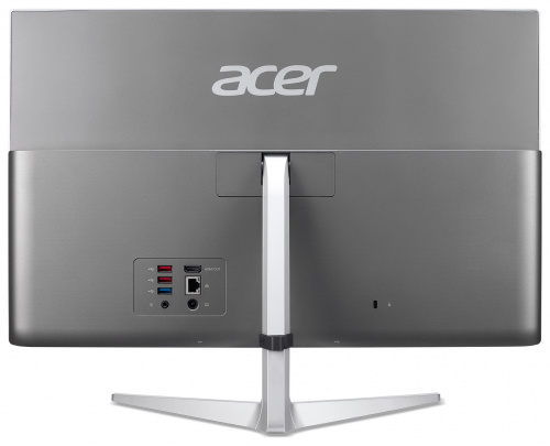 Моноблок Acer Aspire C22-1650 21.5" Full HD i5 1135G7 (2.4) 8Gb SSD256Gb Iris Xe CR noOS GbitEth WiFi BT 65W клавиатура мышь Cam серебристый 1920x1080 фото 2