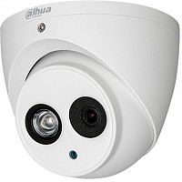 Камера видеонаблюдения аналоговая Dahua DH-HAC-HDW1200EMP-A-POC-0280B 2.8-2.8мм HD-CVI HD-TVI цветная корп.:белый