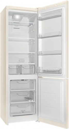 Холодильник Indesit DF 5200 E бежевый (двухкамерный) фото 2
