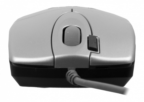 Мышь A4Tech OP-620D серебристый оптическая (1200dpi) USB (4but) фото 4