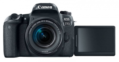 Зеркальный Фотоаппарат Canon EOS 77D черный 24.2Mpix EF-S 18-55mm f/4-5.6 IS STM 3" 1080p Full HD SDXC Li-ion фото 4