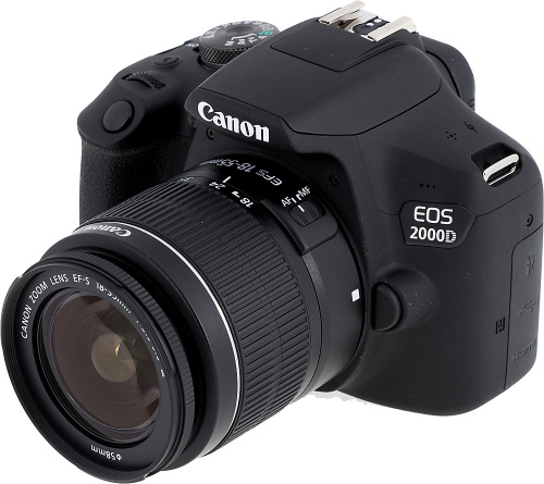 Зеркальный Фотоаппарат Canon EOS 2000D черный 24.1Mpix 18-55mm f/3.5-5.6 III 3" 1080p Full HD SDXC Li-ion (с объективом) фото 12