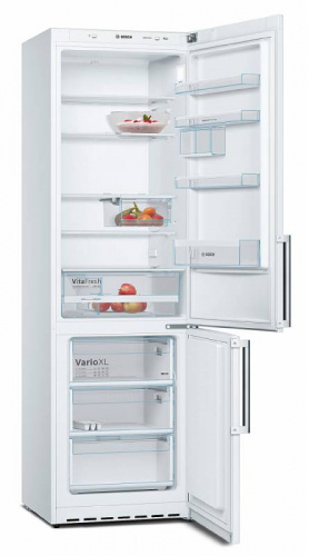 Холодильник Bosch KGE39XW2OR белый (двухкамерный) фото 2