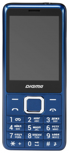 Мобильный телефон Digma LINX B280 32Mb темно-синий моноблок 2Sim 2.8" 240x320 0.08Mpix GSM900/1800 FM microSD max16Gb фото 14