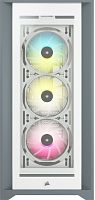 Корпус Corsair iCUE 5000X RGB белый без БП ATX 6x120mm 6x140mm 2xUSB3.0 audio bott PSU