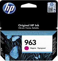 Картридж струйный HP 963 3JA24AE пурпурный (700стр.) для HP OfficeJet Pro 901x/902x HP