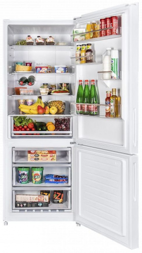 Холодильник Maunfeld MFF1857NFW 2-хкамерн. белый мат. инвертер фото 2