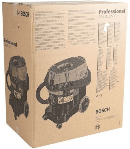 Строительный пылесос Bosch GAS 35 L SFC+ 1200Вт (уборка: сухая/влажная) синий фото 6
